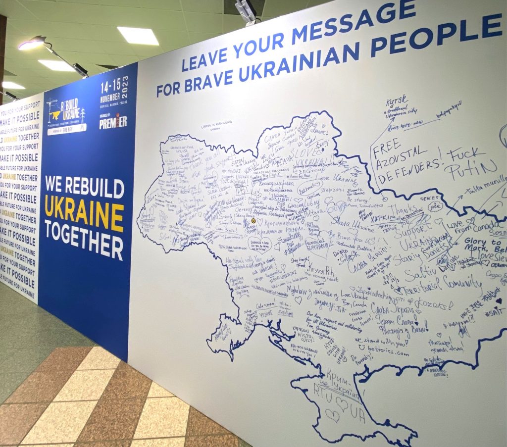 Future School for Ukraine initiative at ReBuild Ukraine Expo